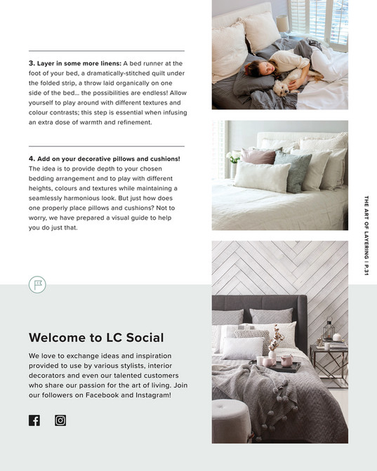 Bedding Guide Page 3031