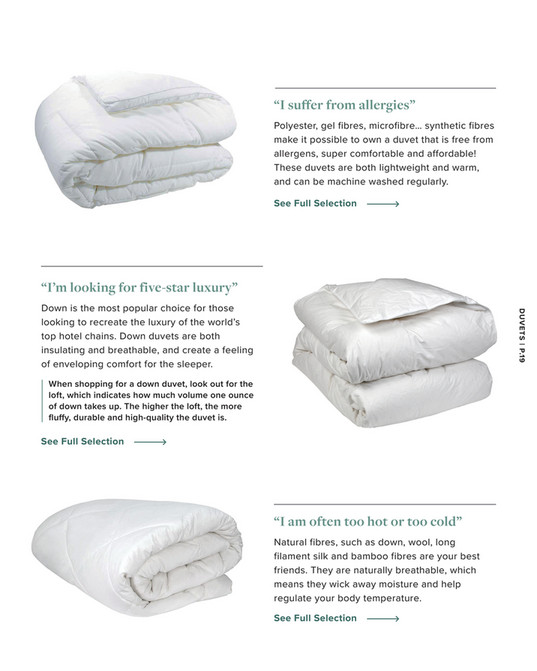 Bedding Guide Page 1819